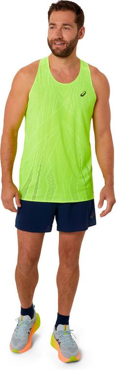 Rückansicht von ASICS METARUN Funktionsshorts Herren blue expanse