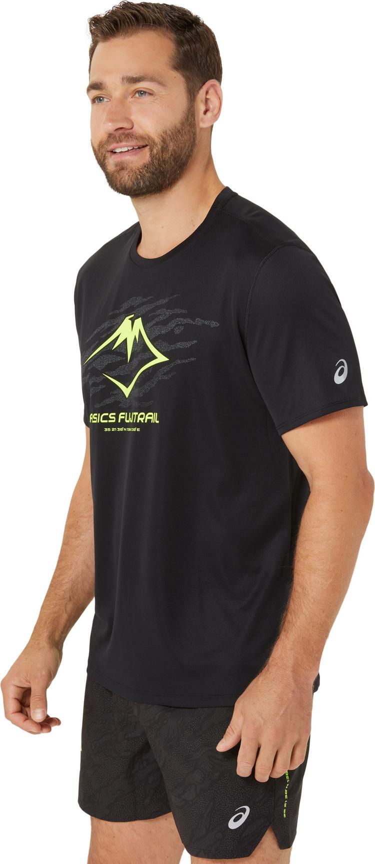 ASICS ASICS FUJITRAIL Funktionsshirt Herren - performance black-carbon-safety yellow - 3 | SportScheck
