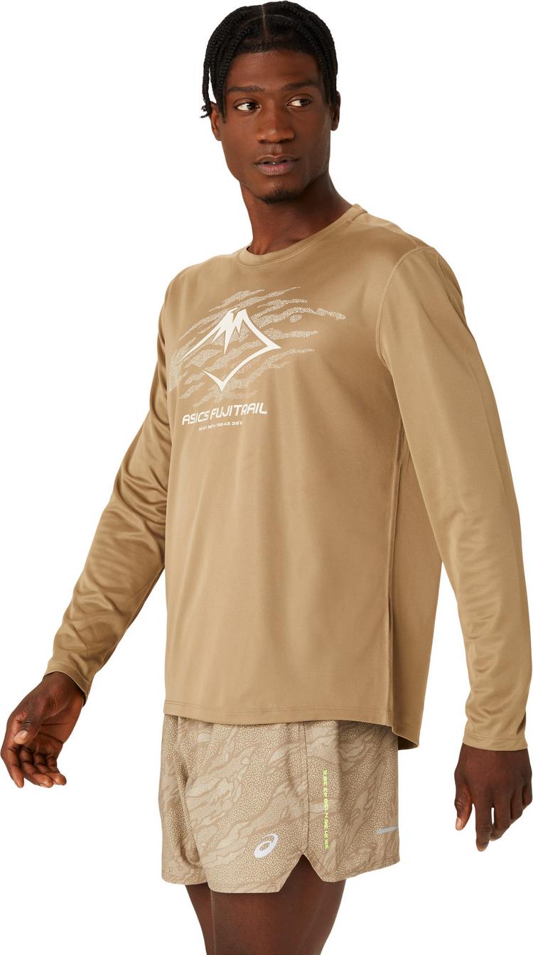 ASICS ASICS FUJITRAIL Funktionsshirt Herren - pepper-feather grey-oatmeal - 3 | SportScheck
