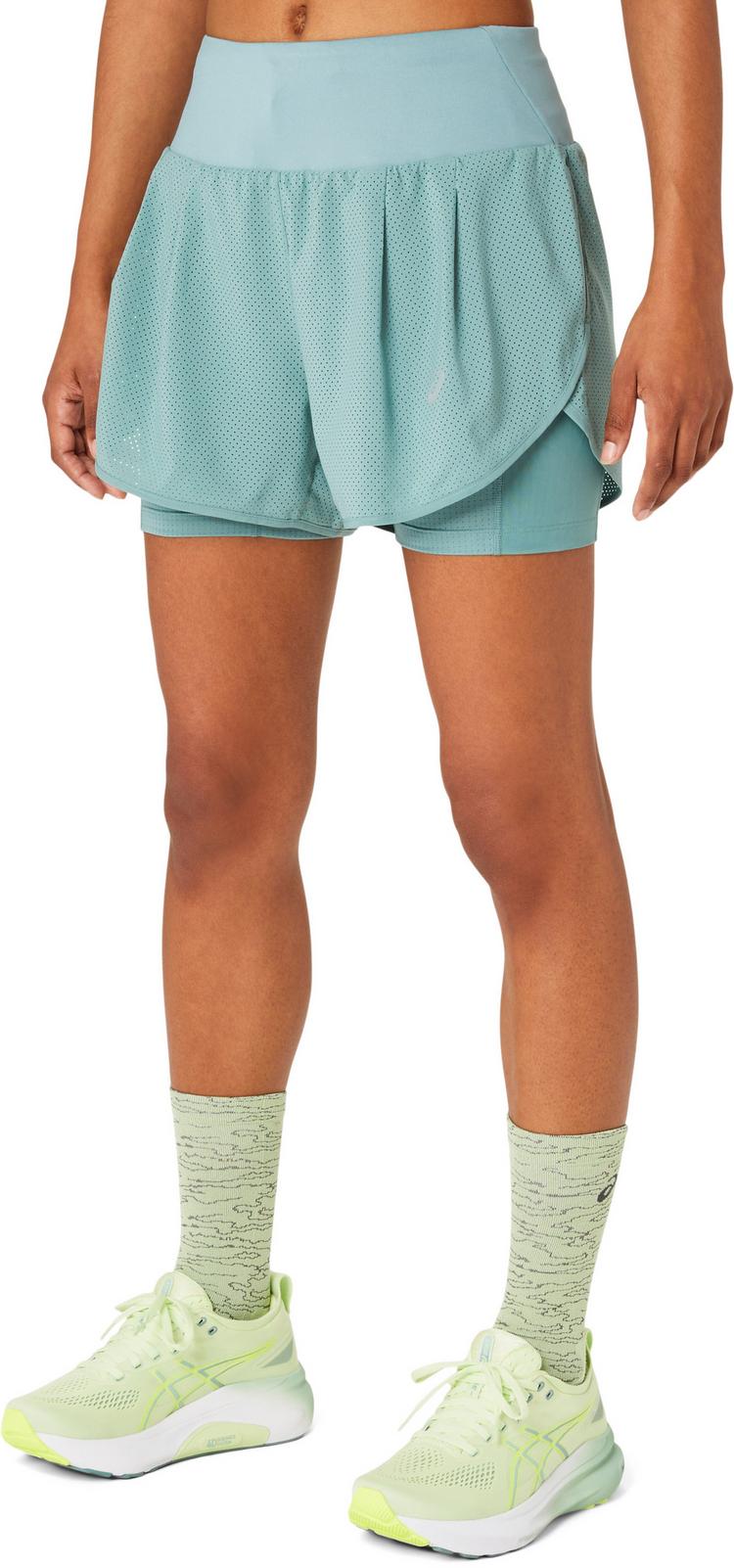 ASICS ASICS ROAD Funktionsshorts Damen - celadon - 2 | SportScheck