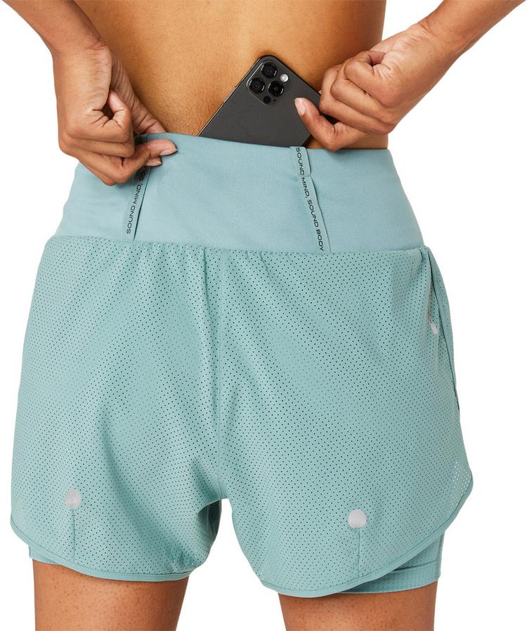ASICS ASICS ROAD Funktionsshorts Damen - celadon - 6 | SportScheck