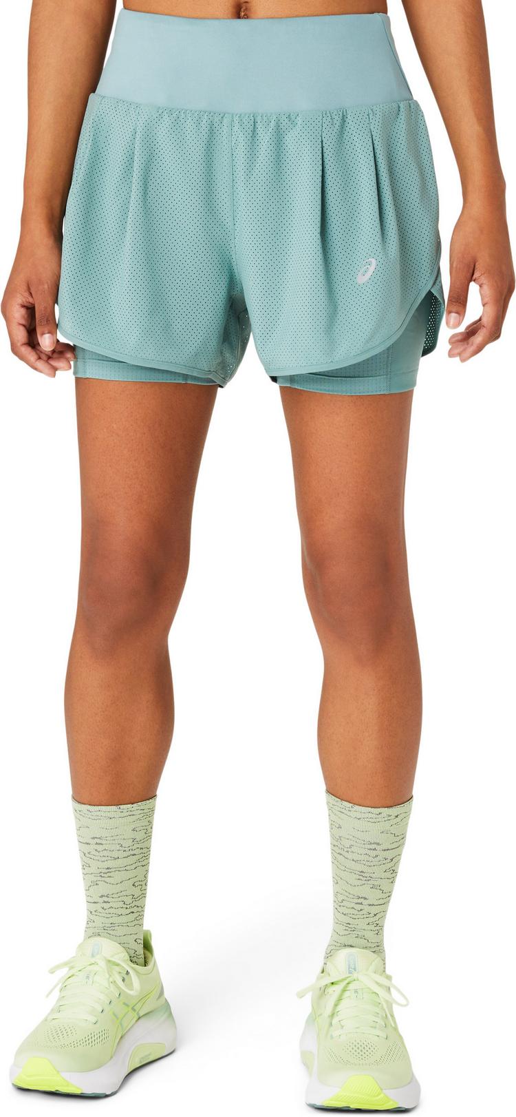 ASICS ASICS ROAD Funktionsshorts Damen - celadon - 0 | SportScheck