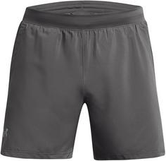 Under Armour UA LAUNCH 5 Laufshorts Herren castlerock castlerock reflective