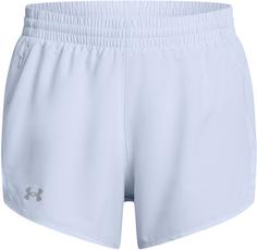 Under Armour Fly By 3 Laufshorts Damen nimbus blue nimbus blue reflective