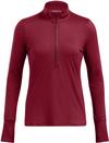 Under Armour Launch Pro Funktionsshirt Damen - cardinal - reflective
