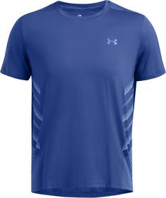 Under Armour Launch Elite Funktionsshirt Herren tech blue horizon blue reflective