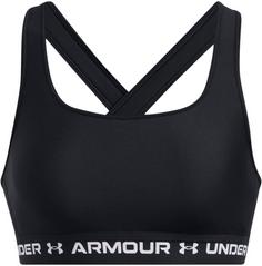 Under Armour CROSSBACK MID BRA Sport-BH Damen black