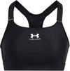 Under Armour HeatGear High BH Damen - black