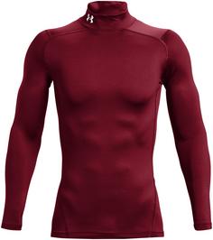 Under Armour ColdGear Armour Comp Mock Funktionsshirt Herren cardinal