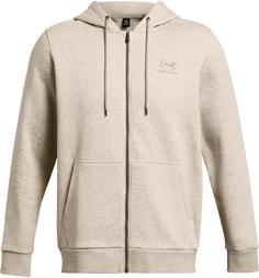 Under Armour Essential Kapuzenjacke Herren timberwolf taupe light hthr