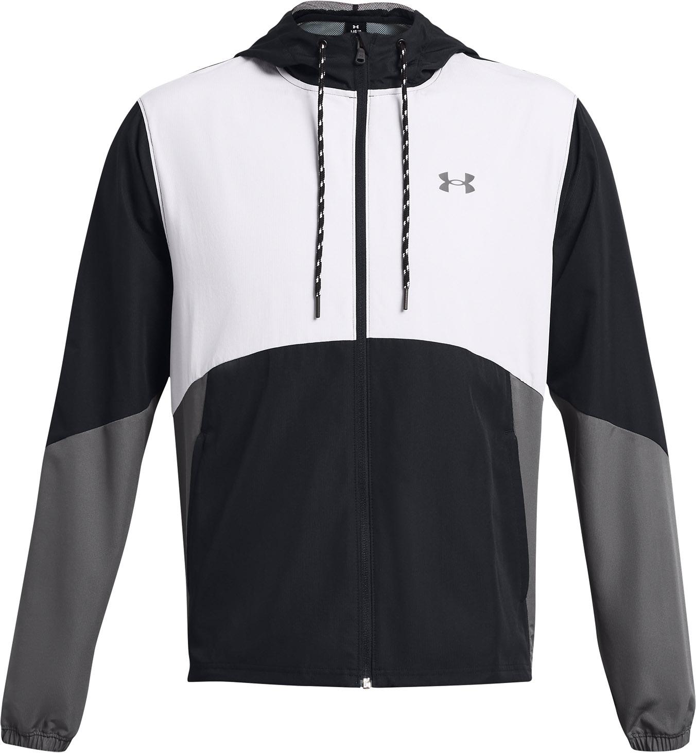 Black under armour windbreaker deals