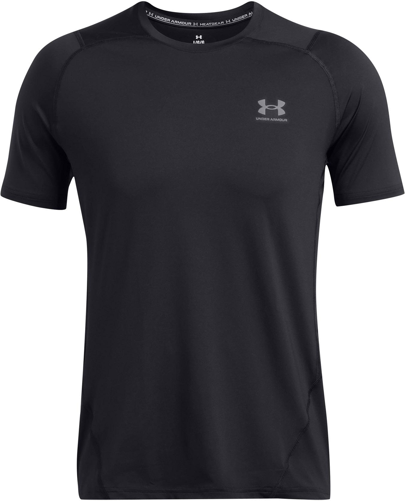 Under Armour HeatGear Armour Funktionsshirt Herren black im Online Shop von SportScheck kaufen