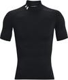 Under Armour HeatGear Armour Comp Mock Funktionsshirt Herren - black