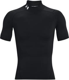 Under Armour HeatGear Armour Comp Mock Funktionsshirt Herren black