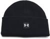 Under Armour Classic Halftime Beanie Herren - black-white