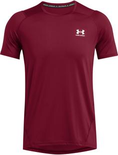 Under Armour HeatGear Armour Fitted Funktionsshirt Herren cardinal