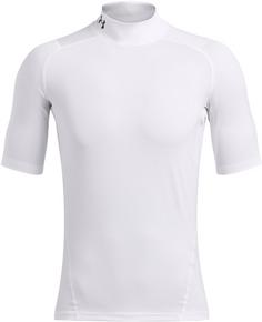 Under Armour HeatGear Comp Mock Funktionsshirt Herren white