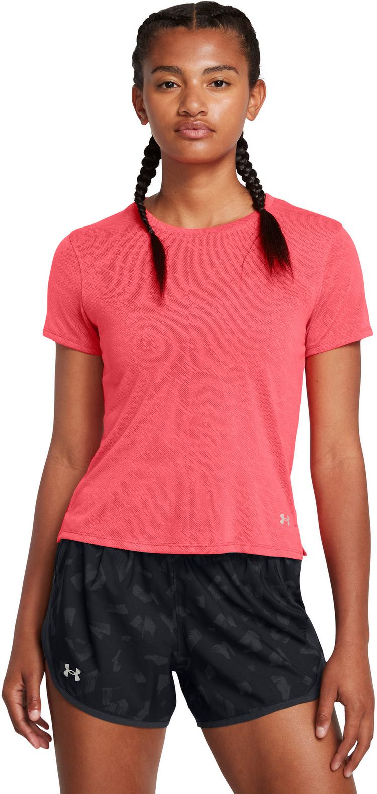 Under Armour Under Armour Launch Camo Funktionsshirt Damen - red-reflective - 0 | SportScheck