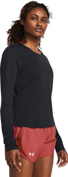 Rückansicht von Under Armour Launch Funktionsshirt Damen black reflective