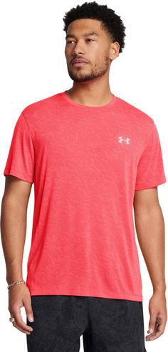 Rückansicht von Under Armour LAUNCH CAMO Funktionsshirt Herren racer red reflective