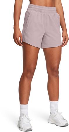 Rückansicht von Under Armour Flex Funktionsshorts Damen tetra gray