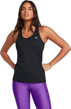 Rückansicht von Under Armour Tech Mesh Racer Funktionstank Damen black