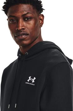 Rückansicht von Under Armour ESSENTIAL Hoodie Herren black