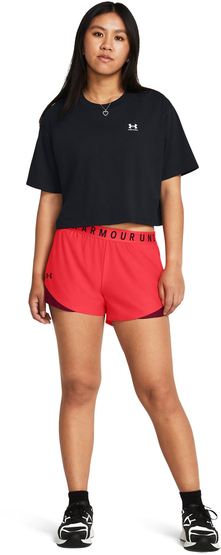 Under Armour Under Armour Play Up Shorts 3.0 Funktionsshorts Damen - racer red - 2 | SportScheck
