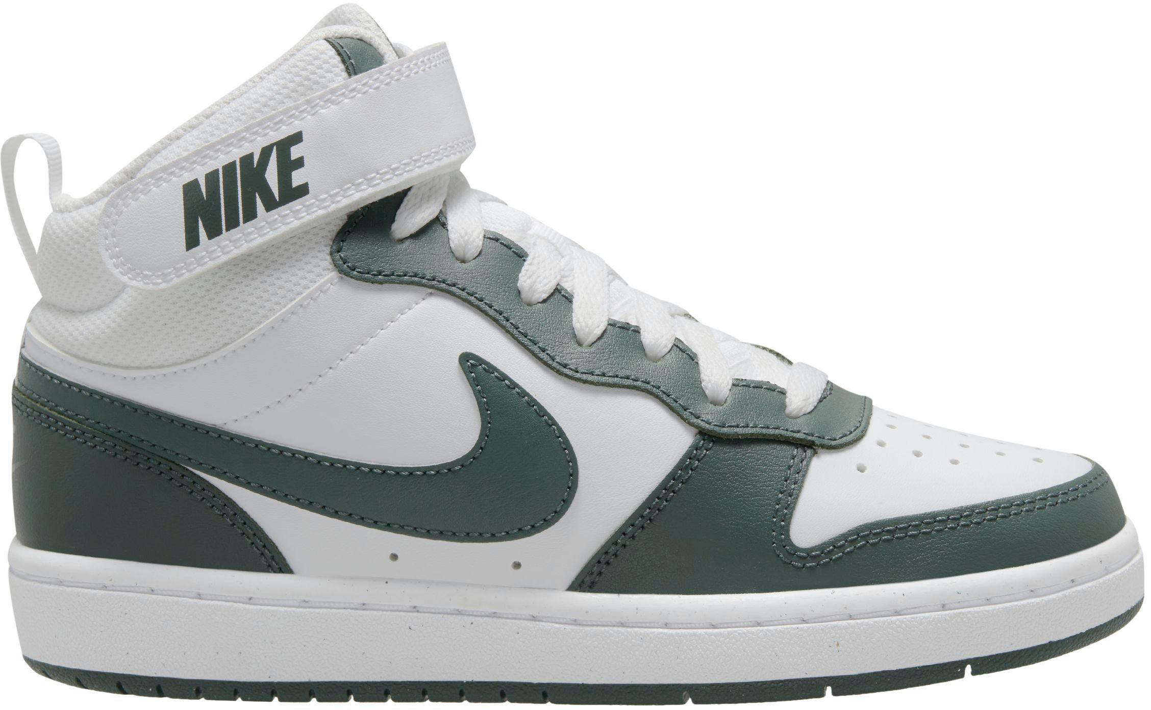 Nike Court Borough Sneaker Kinder white-vintage green im Online