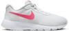 Nike TANJUN GO GS Sneaker Kinder - white-aster pink-barely volt-black