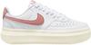 Nike Court Vision Alta Sneaker Damen - white-red stardust-sail
