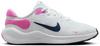 Nike REVOLUTION 7 GS Laufschuhe Kinder - white-midnight navy-playful pink