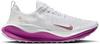 Nike ReactX Infinity 4 Laufschuhe Damen - white-mtlc red bronze-hot fuchsia