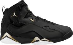 Nike Jordan True Flight Basketballschuhe Herren black-metallic gold-white