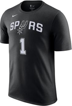Nike Victor WEMBANYAMA SAN ANTONIO SPURS T-Shirt Herren black