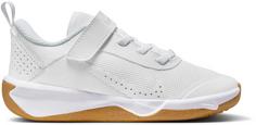 Nike OMNI MULTI-COURT PS Hallenschuhe Kinder white-white-pure platinum-lt smoke grey