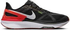 Nike NIKE AIR ZOOM STRUCTURE 25 Laufschuhe Herren black-white-picante red-anthracite