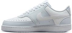 Rückansicht von Nike Court Vision Next Nature Sneaker Damen football grey-white