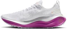 Rückansicht von Nike REACTX INFINITY RUN 4 Laufschuhe Damen white-mtlc red bronze-hot fuchsia