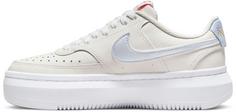 Rückansicht von Nike Court Vision Alta Sneaker Damen phantom-football grey-light marine-white