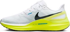 Rückansicht von Nike AIR ZOOM STRUCTURE 25 Laufschuhe Herren white-black-cyber-photo blue