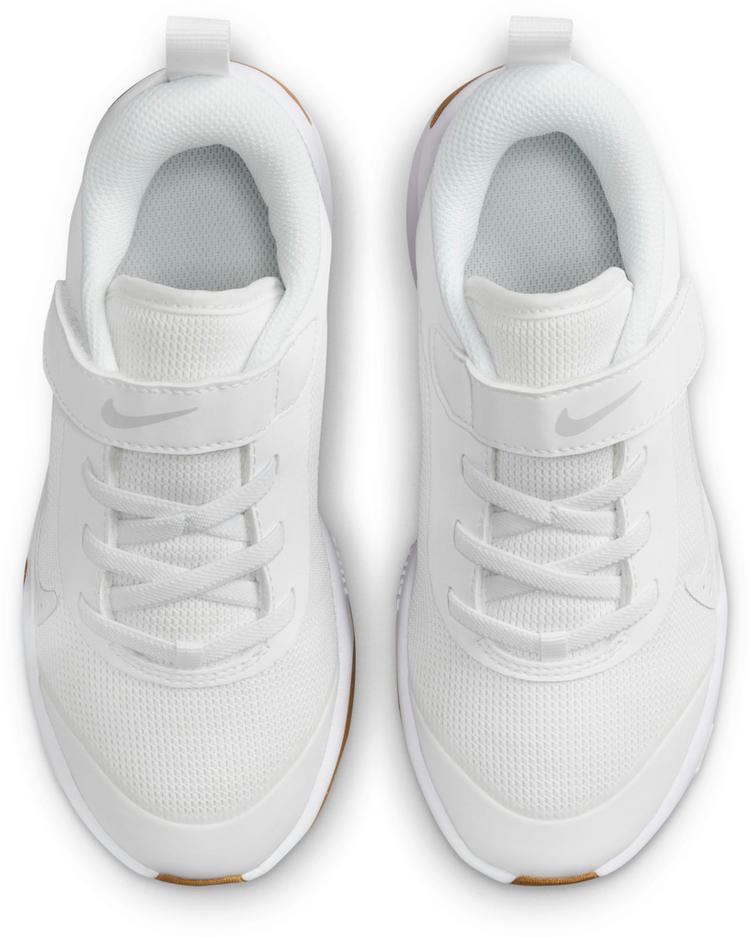 Nike Nike OMNI MULTI-COURT PS Hallenschuhe Kinder - white-white-pure platinum-lt smoke grey - 0 | SportScheck