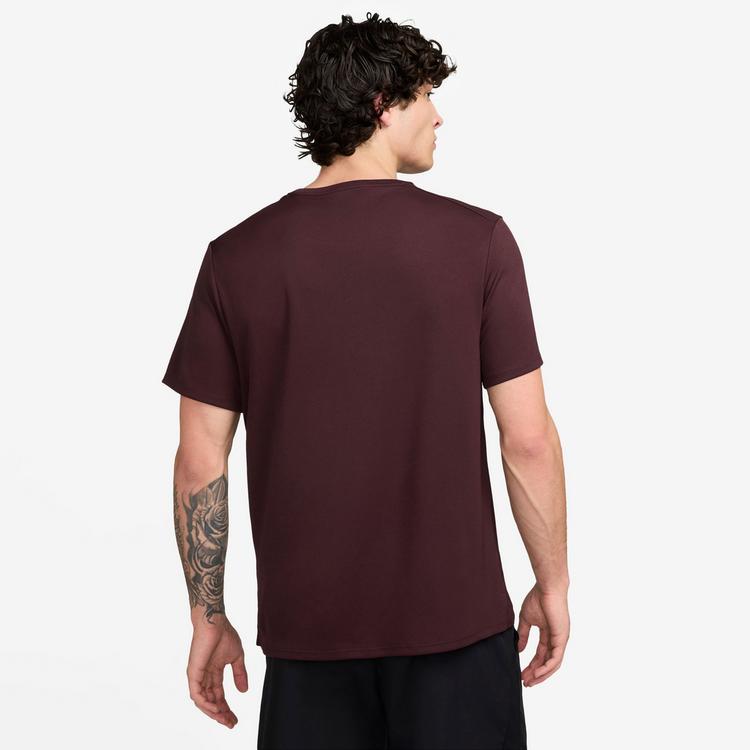 Nike Nike MILER Funktionsshirt Herren - burgundy crush-reflective silv - 1 | SportScheck
