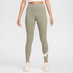 Rückansicht von Nike Classics Tights Damen light army-sail