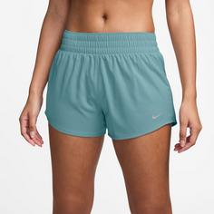 Rückansicht von Nike One Funktionsshorts Damen denim turq-reflective silv