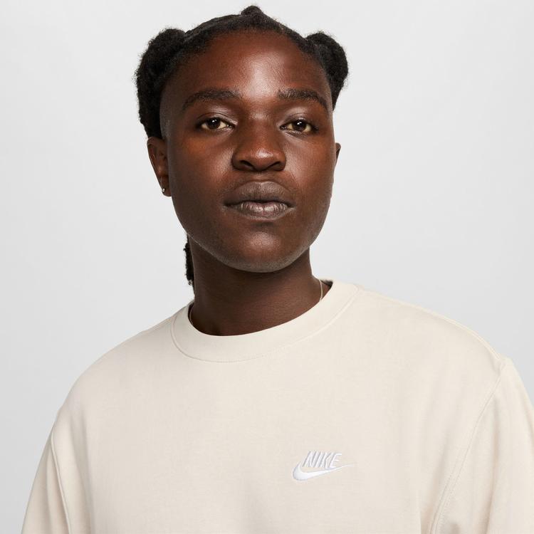 Nike Nike NSW Club Fleece Sweatshirt Herren - light orewood brown-white - 2 | SportScheck