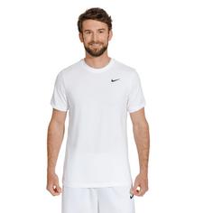 Rückansicht von Nike DRI-FIT Funktionsshirt Herren white