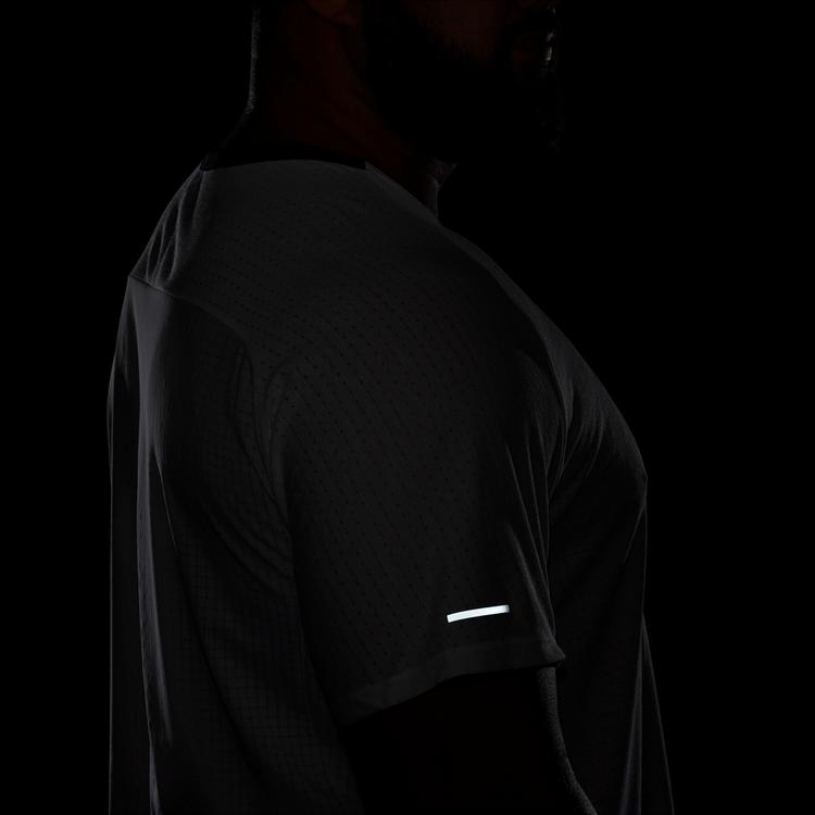 Nike Nike DF SOLAR CHASE Funktionsshirt Herren - summit white-black - 7 | SportScheck