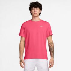 Rückansicht von Nike DF UV MILER Funktionsshirt Herren aster pink-reflective silv