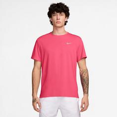 Rückansicht von Nike DF UV MILER Funktionsshirt Herren aster pink-reflective silv